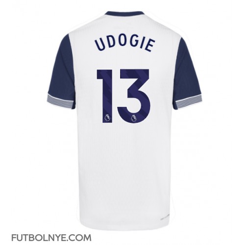 Camiseta Tottenham Hotspur Destiny Udogie #13 Primera Equipación 2024-25 manga corta